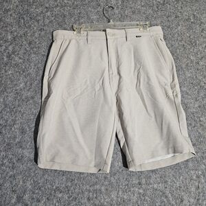 Hurley Hybrid Walkshort Shorts Mens 32 Water Repellent 4-Way Stretch Zipper Pock